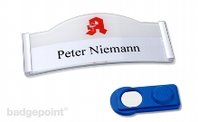 polar® "plexi-contour" Apotheken Namensschild