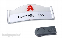 polar® "plexi-contour" Apotheken Namensschild