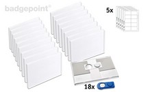 Namensschilder vista® 60 - Komplettset