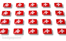 Flaggensticker "Schweiz"