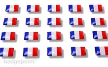 Flaggensticker "Frankreich"