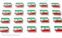 Flaggensticker "Iran"