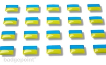 Flaggensticker "Ukraine"